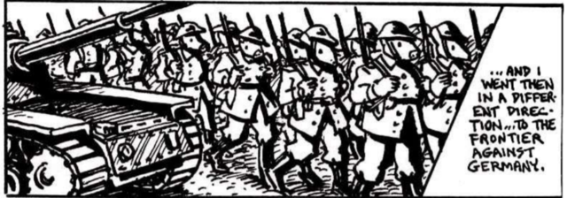 Vladek had to join the Polish army