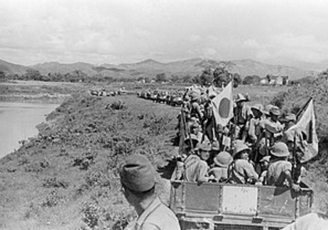 Japanese Invade French indochina