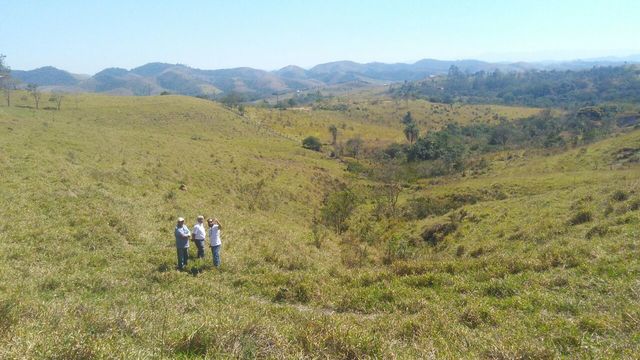 Primeira visita na área