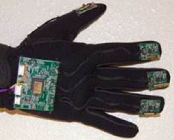 creacion del guante bailable