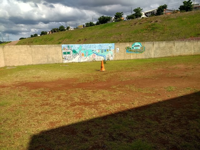 Visita de vistoria na escola.