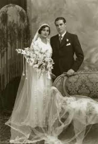 Los padres de Olga se casan