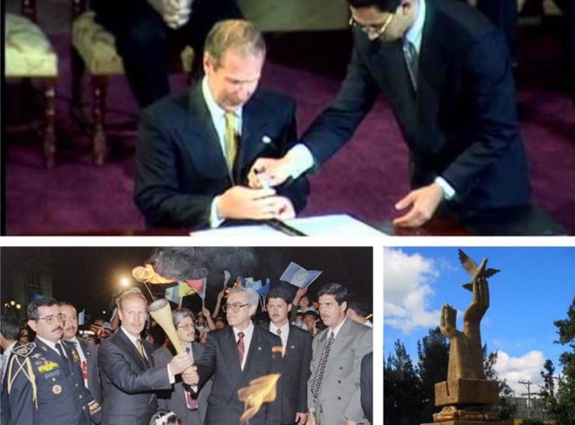 Firma de los Acuerdos de Paz,