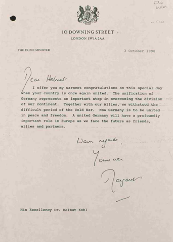 Germany is Reunified