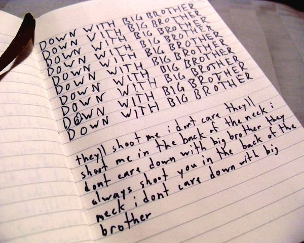 Winston starts his diary