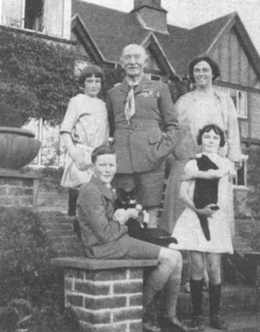 El matrimonio de Baden-Powell