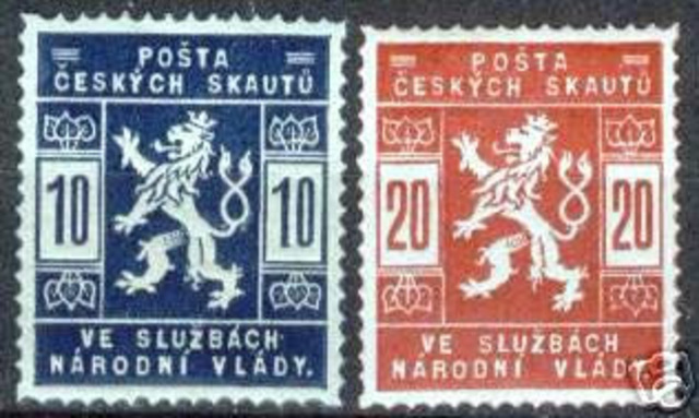 Primeros Sellos con referencia Scout