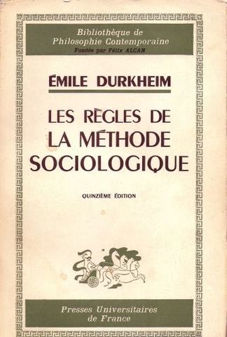 Les règles de la méthode sociologique