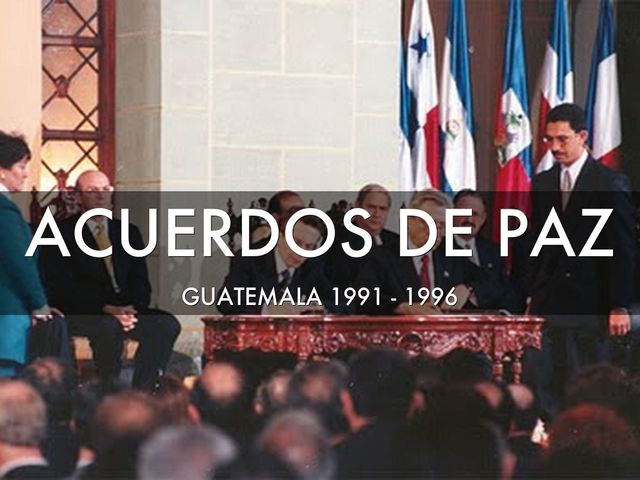 Los Acuerdos de Paz