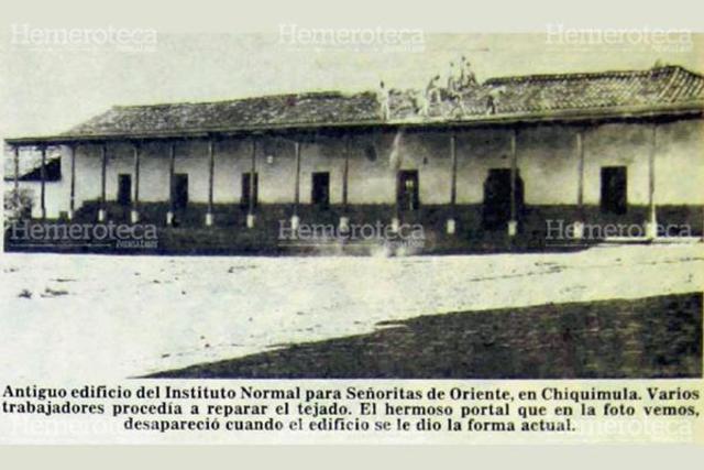 Instituto de Señoritas en Chiquimula
