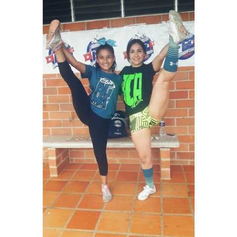 The day that I return to my first cheer school