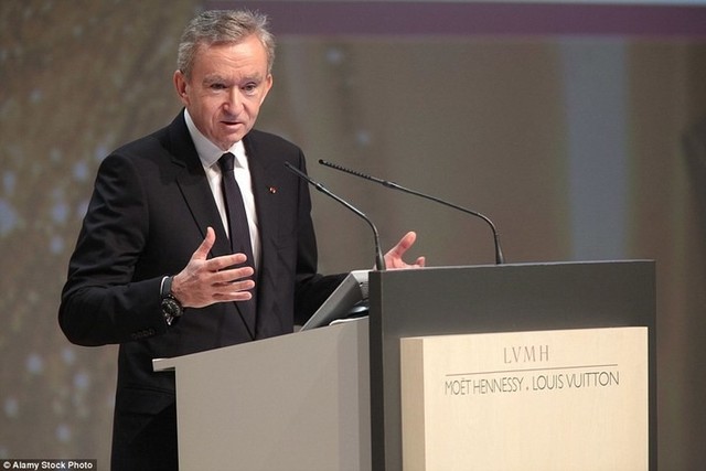 4. Bernard Arnault US$ 72.200 millones