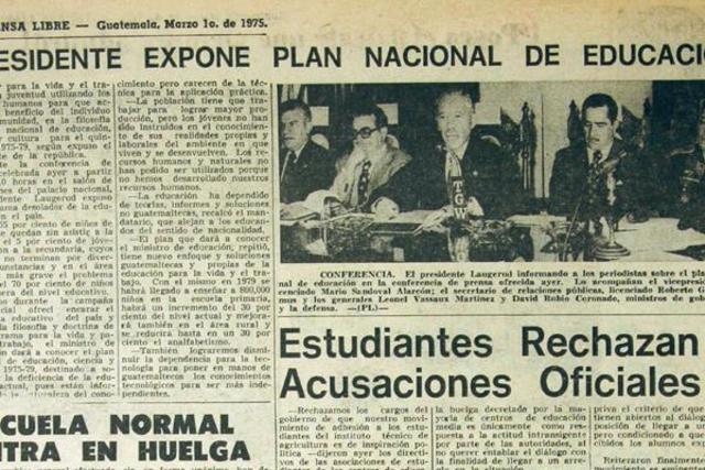 PLAN EDUCATIVO 1975