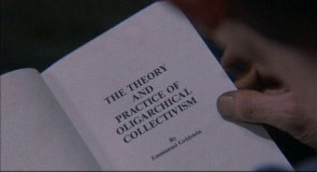 Winston and Julia begin to red Goldstein's book