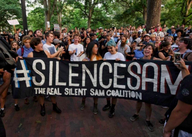 Silent Sam Protests Begin
