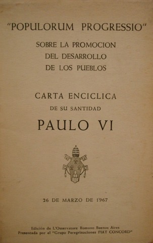 Populorum Progressio VIDEO