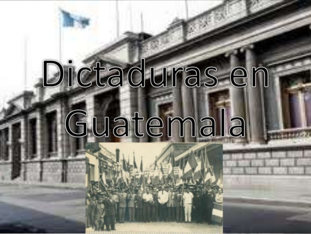 Dictaduras