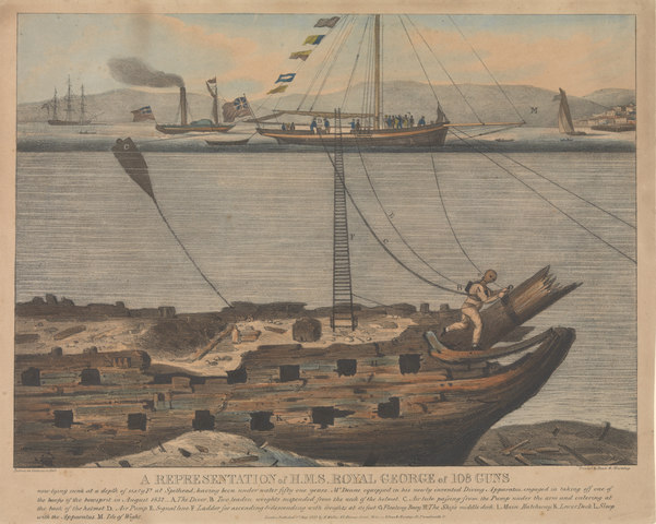 O resgate do HMS Royal George