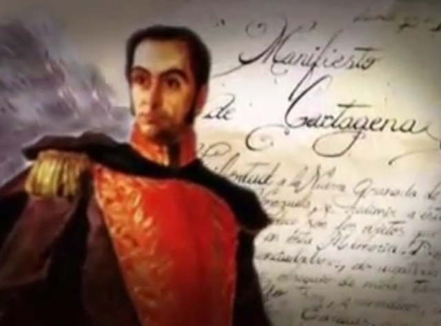 12.	Manifiesto de Cartagena de Simón Bolívar