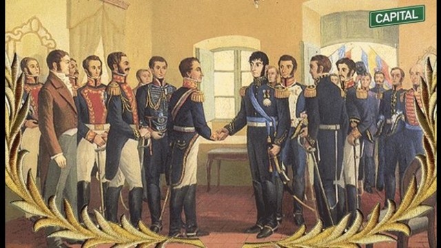20.	Encuentro Simón Bolívar y José de San Martin
