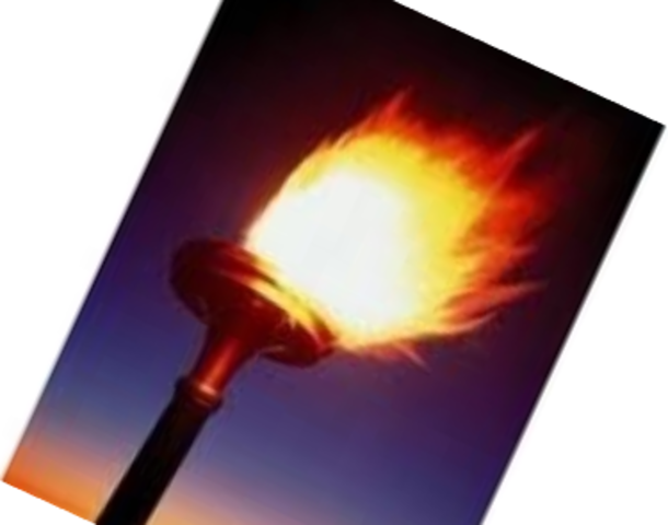 Uso de antorchas para comunicarse