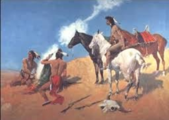 Señales de humo para cominicarse