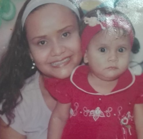 My celebration with my mom