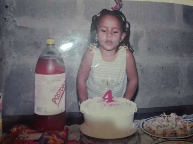 This was my fourth birthday