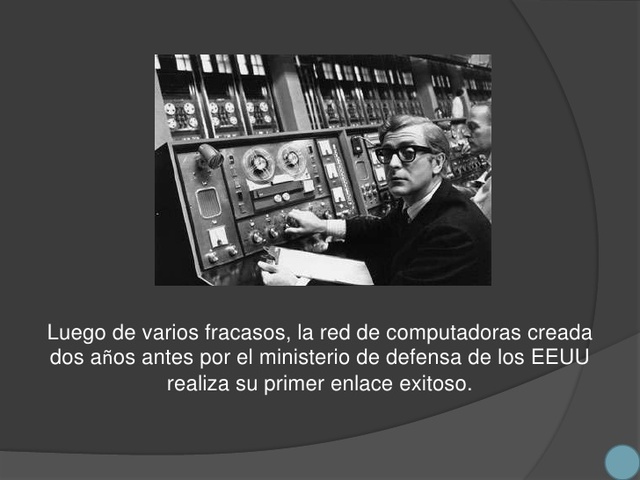 Primer enlace de computadores