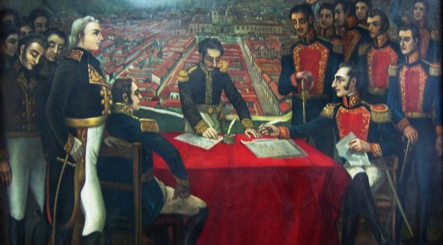 Capitulación de San Mateo