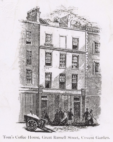 The Spread of Knowledge Through Coffee Houses