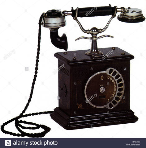 The first telephone