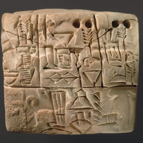 Clay Tablets In Mesopotamia (2400 BC)