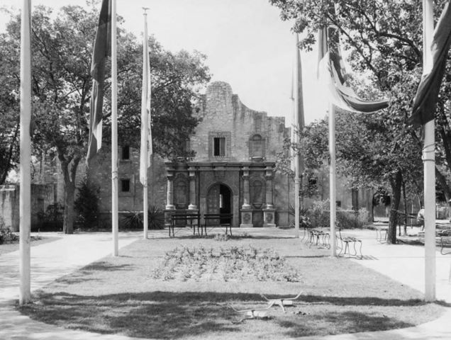 Second Fair Park replica of the Alamo razed