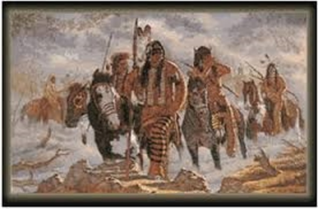 Los gusanos al tocar la tierra  se convertían  en guerreros