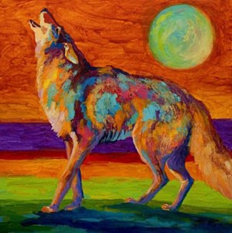 "Coyote and the Buffalo"