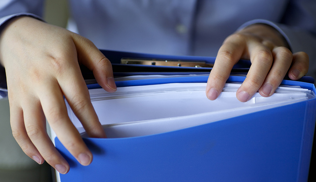 Reorganización del archivo edificio de la Biblioteca nacional
