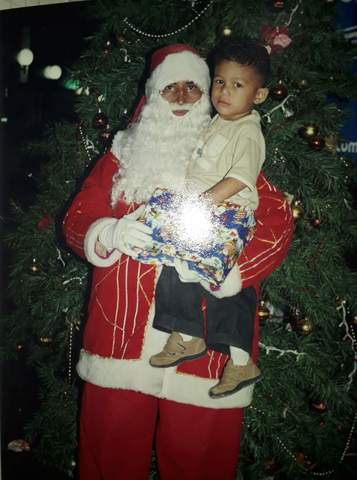 La navidad con santa claus