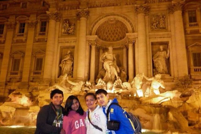 Viajé a Italia con mi escuela