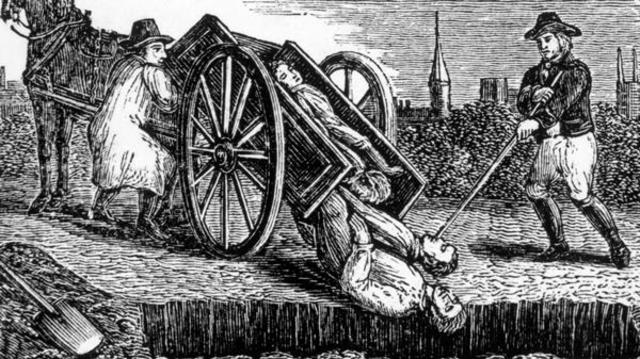 The black death reaches Sicily by genoese ships