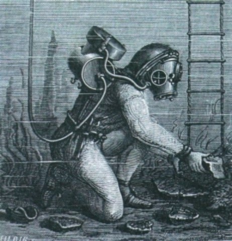 Rouquayrol-Denayrouze diving apparatus