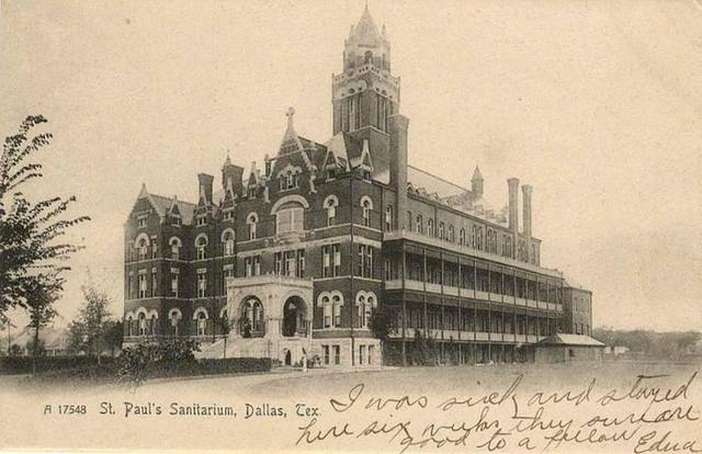 Cornerstone ceremony at St. Paul's Sanitarium