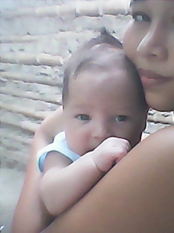 día en el yo alse a mi sobrino matias