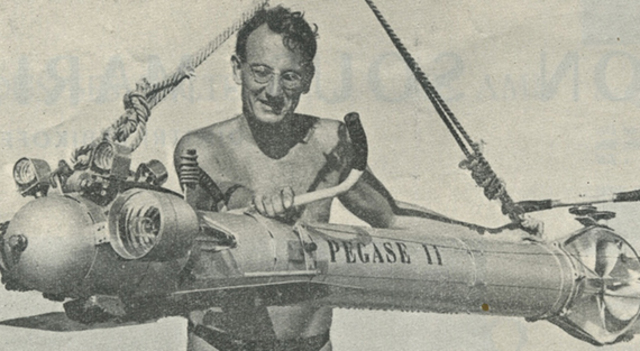 Uma moto subaquática!!