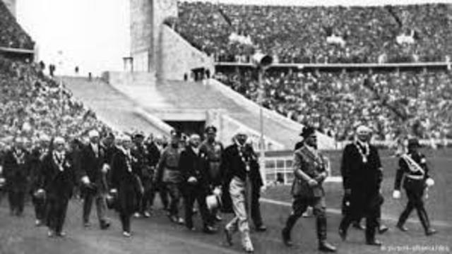 EL REGIMEN NAZI SE APROPIA DE LOS JUEGOS OLIMPICOS