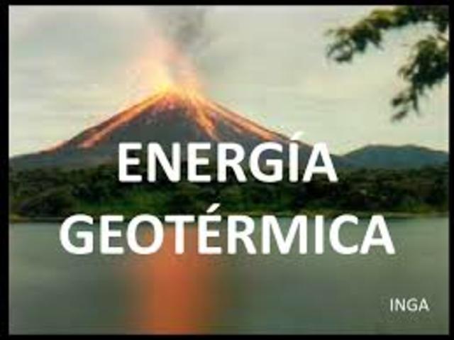 Energía geotérmica:
