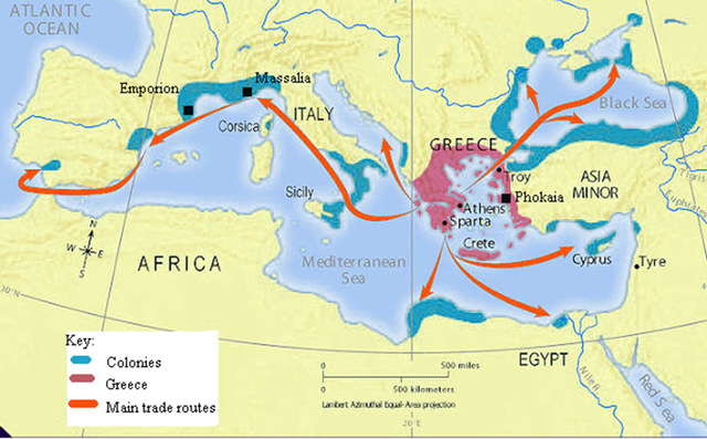 Key events of the First Peloponnesian War in 454BCE