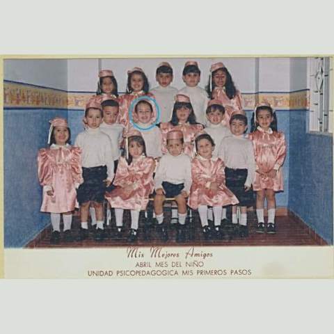 Cuando iba de Transición en el Preescolar