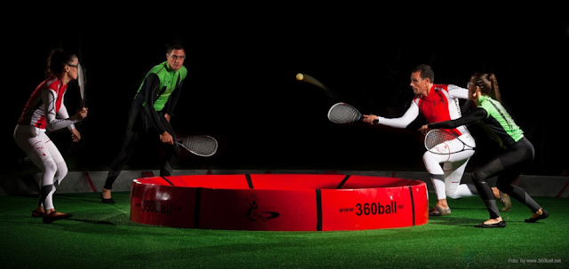 The 360ball was invented in the mid-1980s.