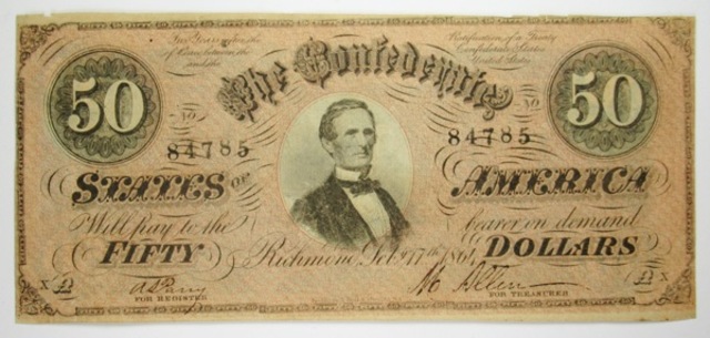 Civil War (printing currency)